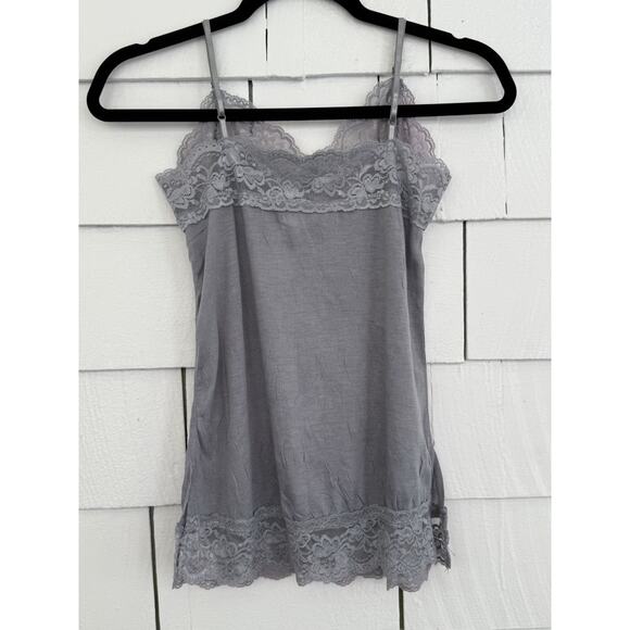 Vintage Xhilaration Womens Med Y2K Floral Lace Camisole Dainty Coquette Romantic - Picture 3 of 8